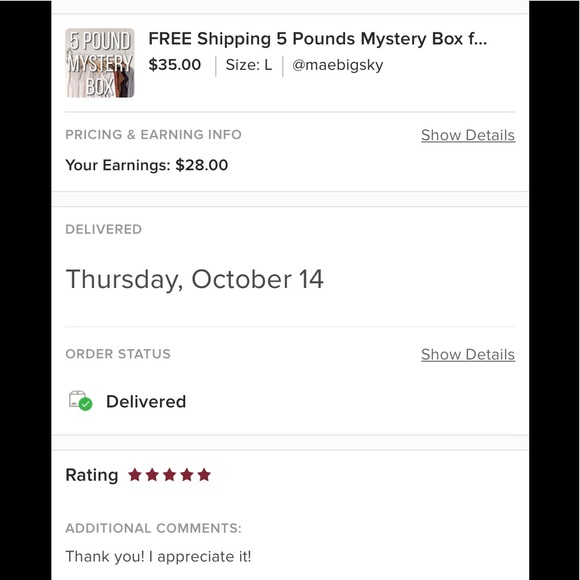 5 Stars 5LB Mystery Box Full of Clothes/goodies /treasure 30 dollars - Picture 8 of 10